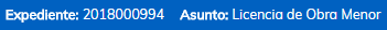 2. Expediente y Asunto