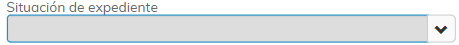 16. Situación del expediente