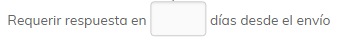 6. Requerir respuesta