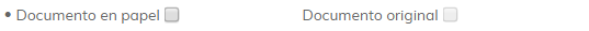 2. Documento en papel / original