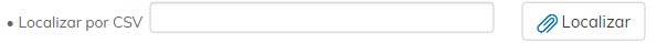 4. Localizar por CSV