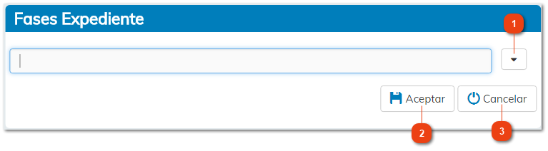 2.3.8. Fases del Expediente