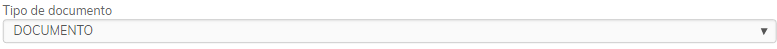1. Tipo de documento