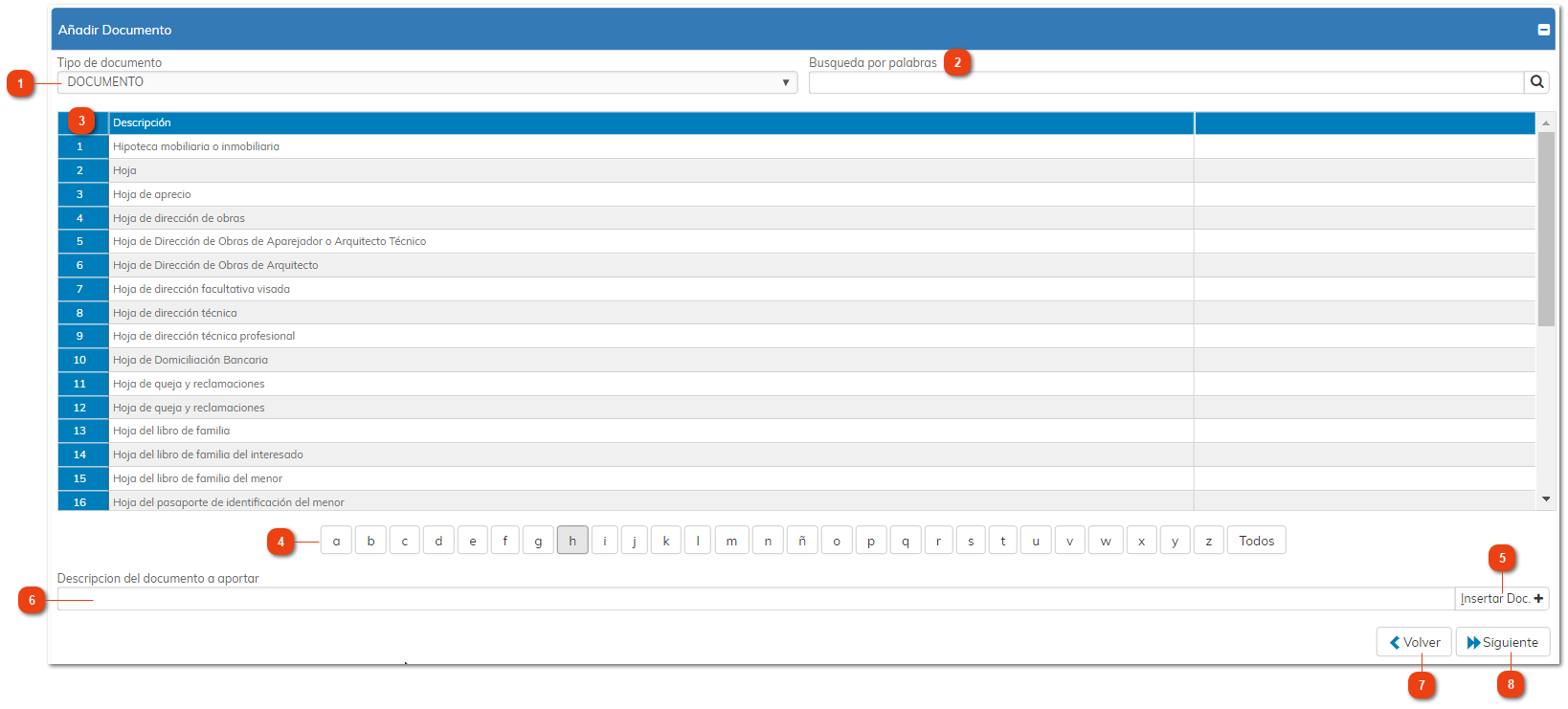 2.3.1.3. Incluir Documento