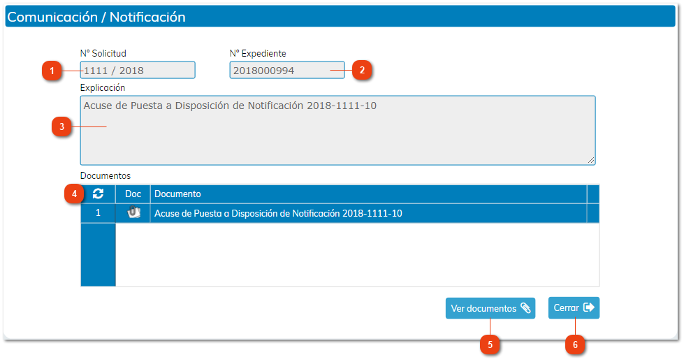 2.3.3.2. Ver Comunicación