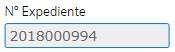 2. Número de Expediente